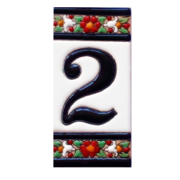 2 Цифри и букви 5,5 x 11 см